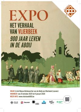 25/10 : opening najaarsexpo "Het verhaal van Vlierbeek, 900 jaar leven in de abdij"
