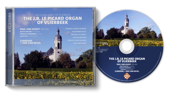 Een gloednieuwe CD: het J.B. LE PICARD ORGEL van VLIERBEEK